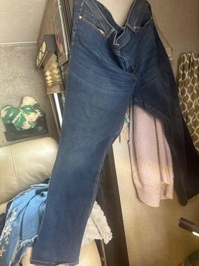 torrid Dark Blue Boot Cut Stretch Jeans